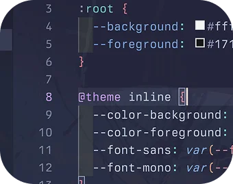 Kodredigerare med Tailwind CSS
