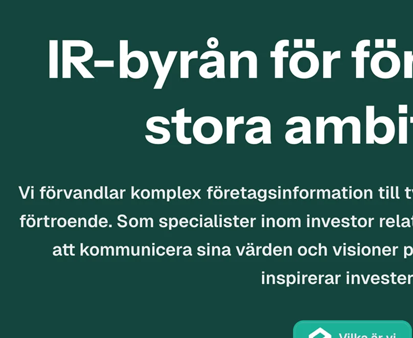 Screenshot av argus ir